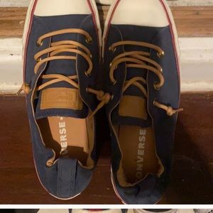 Converse and under armor shoes